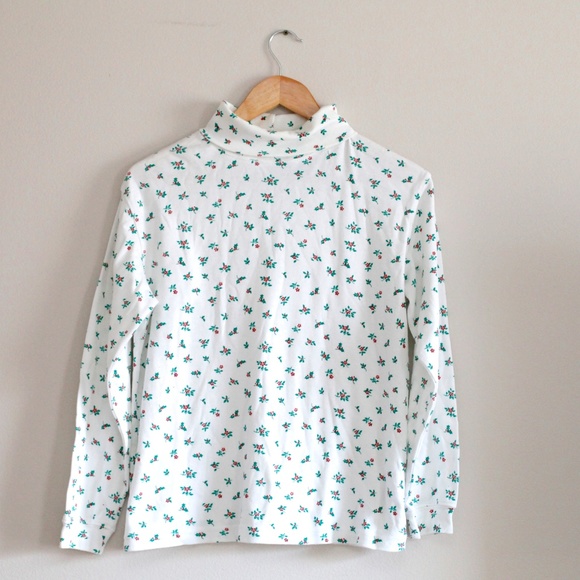 Christmas Sweater Mistletoe Turtleneck 